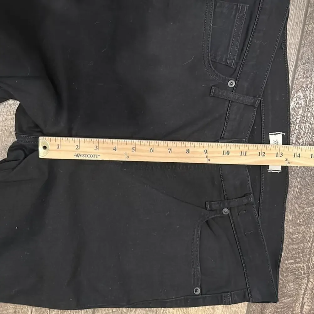 MADEWELL Black 9" Mid Rise Skinny Leg Button Fly Jeans Size 32 - Picture 5 of 7